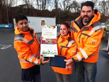 Ab sofort gibt es eine Handy-Sammelbox am städtischen Wertstoffhof